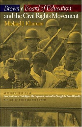 Cover for Brown v. Board of Education and the Civil Rights Movement