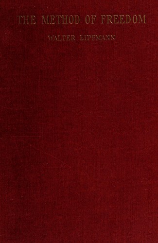 Cover for The method of freedom