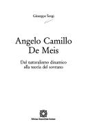 Cover for Angelo Camillo De Meis