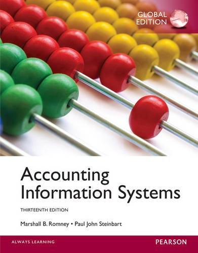 Cover for Accounting Information Systems, Global Edition