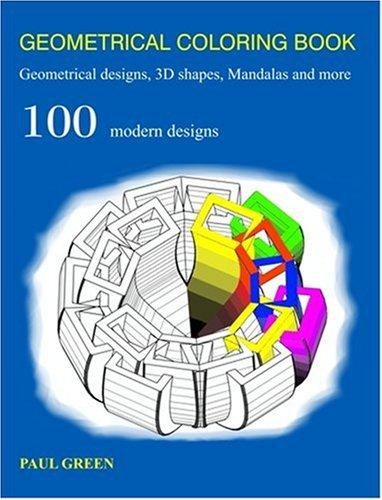 Cover for GEOMETRICAL COLORING BOOK