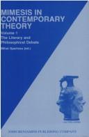 Cover for Mimesis in Contemporary Theory