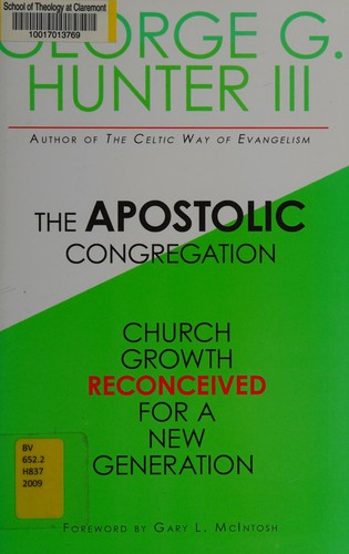 Cover for The apostolic congregation