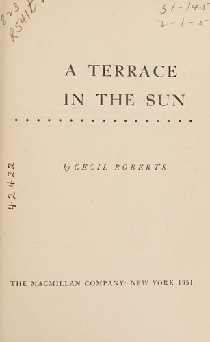 Cover for A Terrace in the Sun