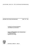 Cover for Lage und Perspektiven der Unternehmen in Ostdeutschland