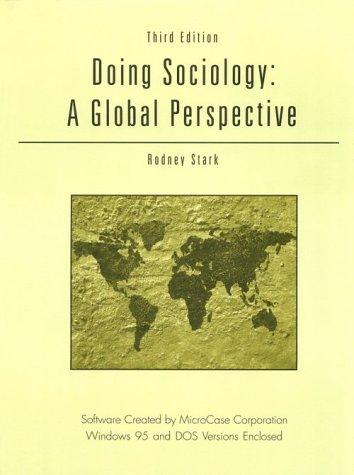 Cover for Doing sociology