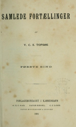 Cover for Samlede fortællinger