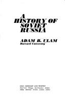 Cover for A history of Soviet Russia