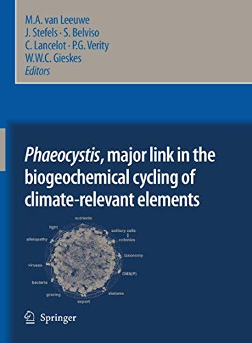 Cover for Phaeocystis, major link in the biogeochemical cycling of climate-relevant elements
