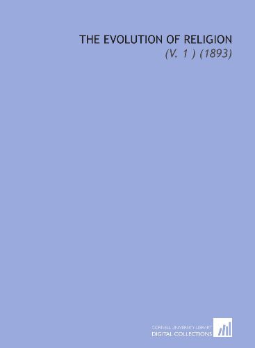 Cover for The Evolution of Religion