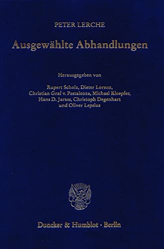 Cover for Ausgewählte Abhandlungen