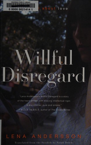 Cover for Willful disregard
