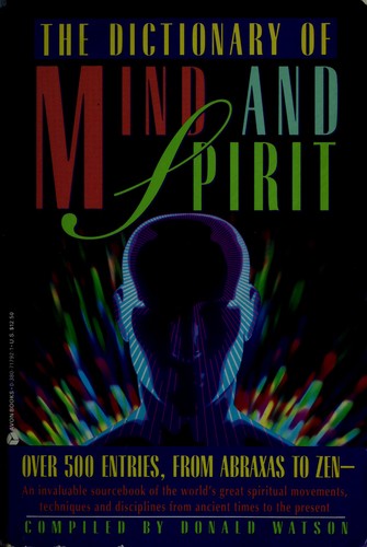 Cover for A Dictionary of Mind and Spirit