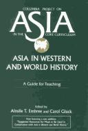 Cover for Asia in Western and World History