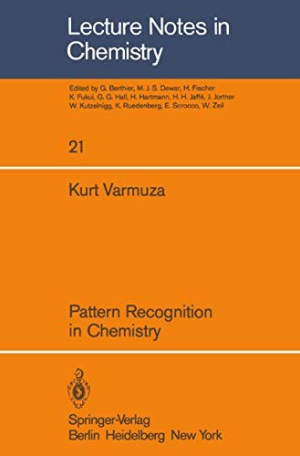 Cover for Pattern Recognition in Chemistry
