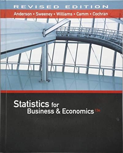Cover for Statistics for Business and Economics