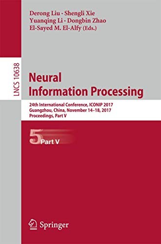 Cover for Neural Information Processing
