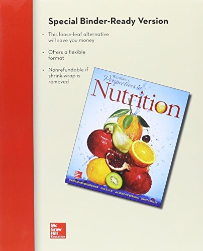 Cover for Loose Leaf for Wardlaw's Perspectives in Nutrition