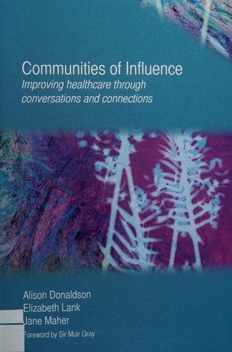 Cover for Communities of influence