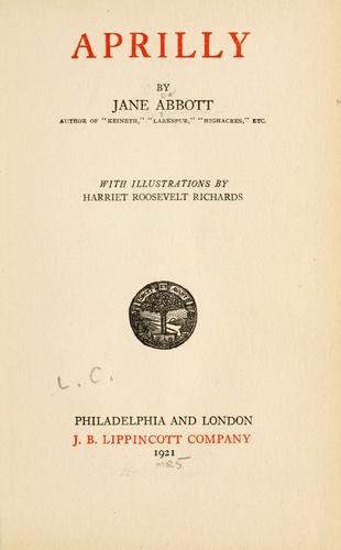 Cover for Aprilly