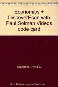 Cover for Economics and DiscoverEcon