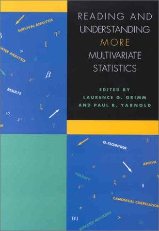 Cover for Reading and Understanding More Multivariate Statistics