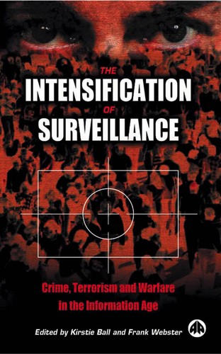 Cover for The Intensification of surveillance