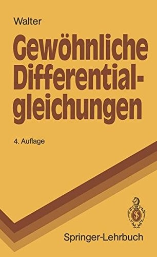 Cover for Gewöhnliche Differential-gleichungen