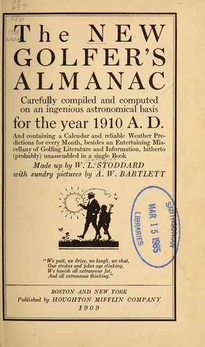 Cover for The new golfer's almanac