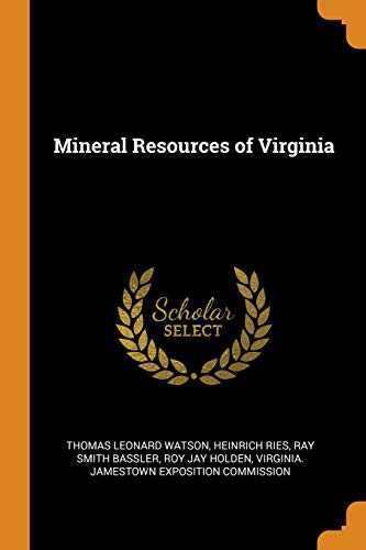 Cover for Mineral Resources of Virginia