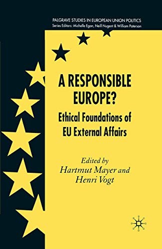 Cover for A Responsible Europe?