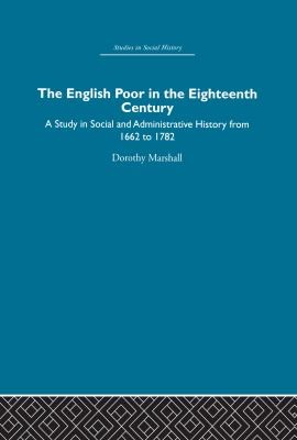 Cover for English Poor in the Eighteenth Century