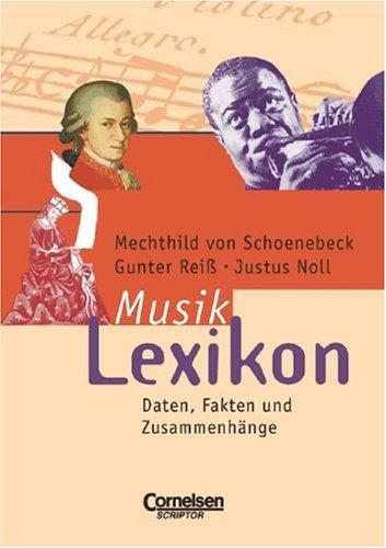 Cover for Musiklexikon. Kompaktwissen für Schüler und junge Erwachsene. (Lernmaterialien)