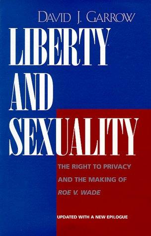 Cover for Liberty and sexuality
