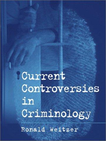 Cover for Current Controversies in Criminology