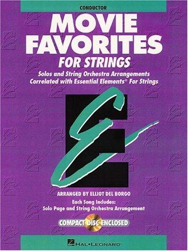 Cover for Movie Favorites - Conductor Essential Elements for Strings