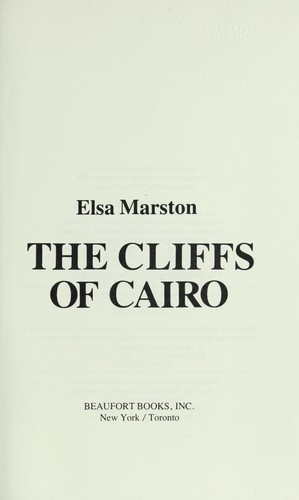 Cover for The cliffs of Cairo
