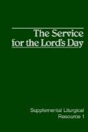 Cover for The service for the Lord's Day