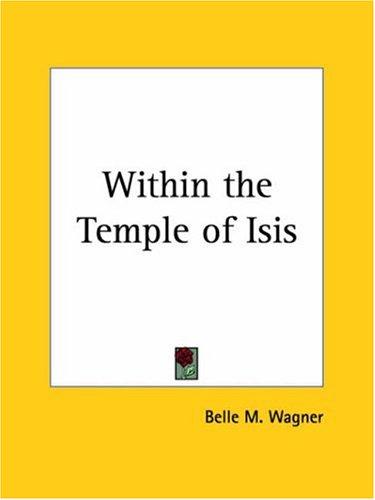 Cover for Within the Temple of Isis