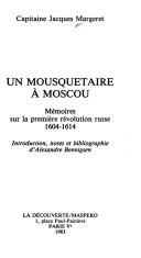 Cover for Un mousquetaire à Moscou
