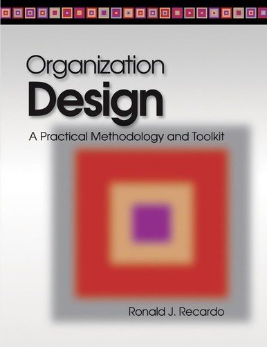 Cover for Organization design