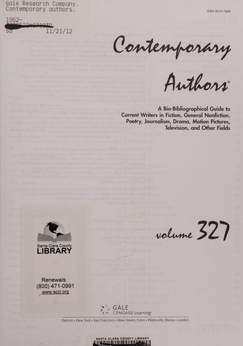 Cover for Contemporary authors