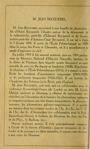 Cover for Exposé élémentaire de la théorie d'Einstein et de sa généralisation