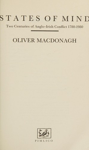 Cover for States of mind