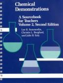 Cover for Chemical demonstrations