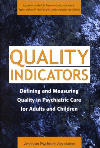 Cover for Quality Indicators