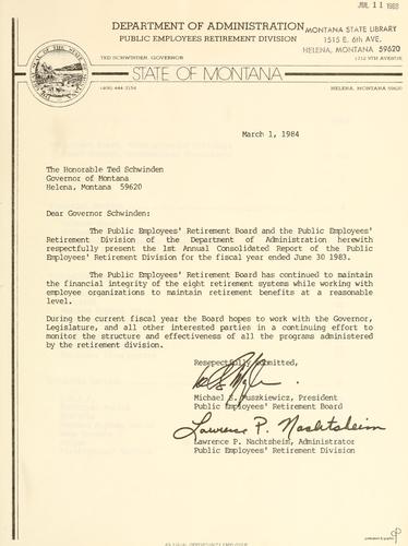 Cover for Annual financial report