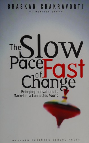 Cover for The slow pace of fast change