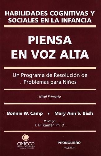 Cover for Piensa en voz alta