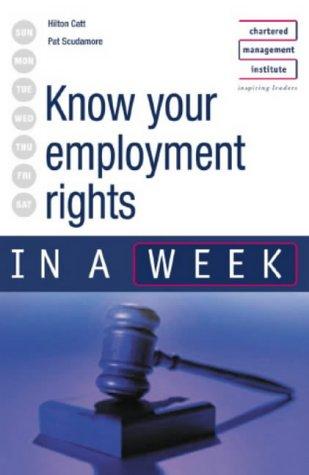 Cover for Know Your Employment Rights in a Week (In a Week)